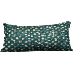 Coussin-Long-Bleu-a-Pois