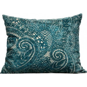 Coussin-bleu