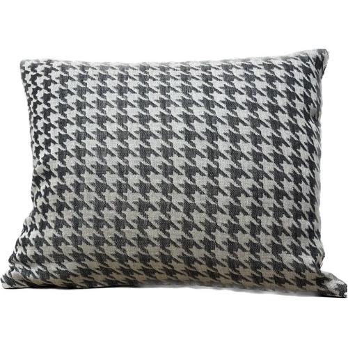 coussin-rectangle-pied-de-coq-noir